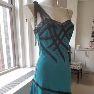 Betsey Johnson Aqua Cocktail Dress